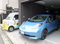 エブリィEVとNISMOリーフの2ショット。EVざんまいがはじまる。