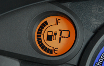 残り走行可能距離は76km