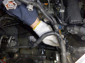 ダイアグモニタの数値に合わせて調整