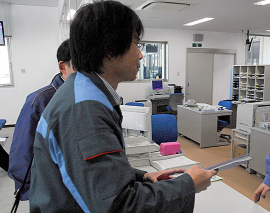 登録申請に向けた予備検査用の書類申請