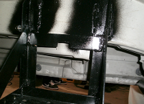 12V鉛バッテリーのステーの取り付け