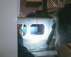 電池の置き方を再度検討