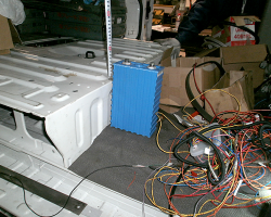 縦に荷台に置く