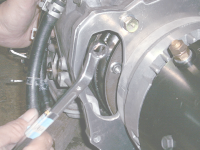 メガネレンチで部品の増し締め