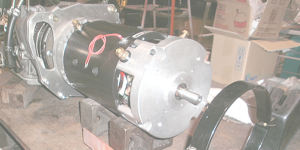 モーターとATが合体した状態