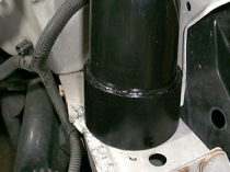 負圧制御装置の取り付け位置