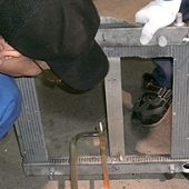 バリをならしておく