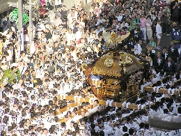 2009年8月の「二の宮渡御」