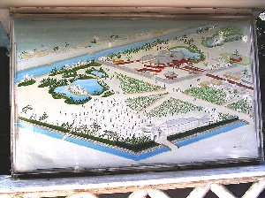 明治末期の八幡宮と深川公園の姿を今に伝える漆喰画